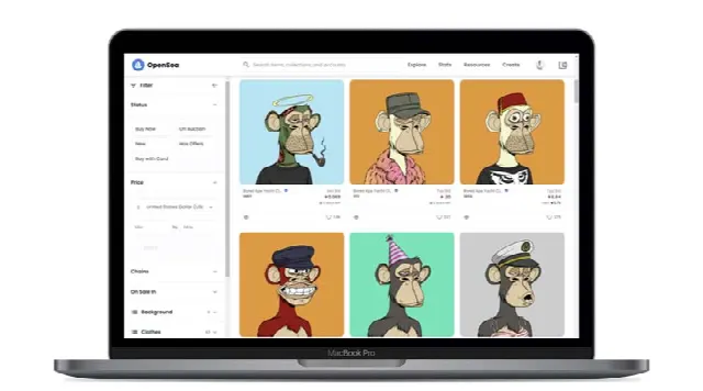 NFT : Bored Ape Yacht Club (exemple, art numérique) – Collection réussie
