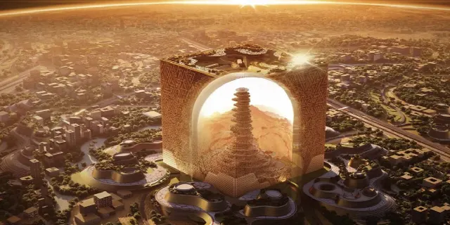 Mukaab Inside : projet de construction de 800 milliards à Riyad – carte, photos, vidéos