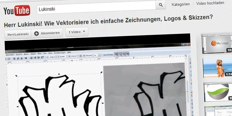 L’ aide : Vectoriser soi-même des logos