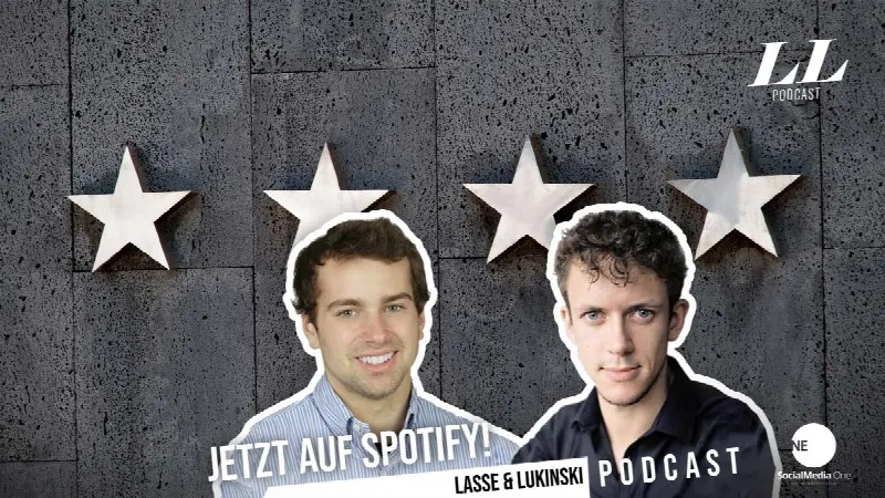 Podcast sur le sujet : Marketing ! Avec Lasse & Lukinski – stratégies, médias sociaux, publicité, gagner de l’argent & Co.