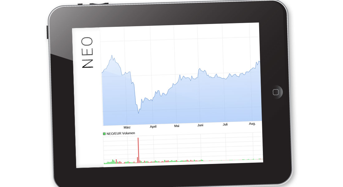 Acheter du NEO : Cours, valeur et évolution du cours